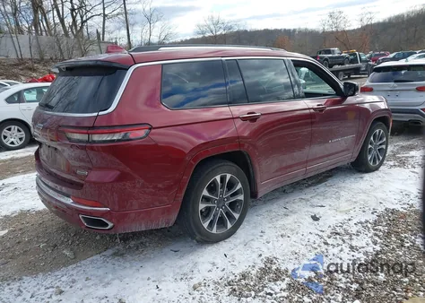 2021 Jeep Grand Cherokee L Overland 4X4 from USA, damaged, VIN 1C4RJKDG1M8131338
